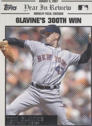 2008 Topps - Tom Glavine #YR126