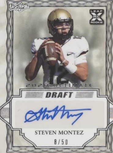2020 Leaf Ultimate Draft Steven Montez #BA-SM1