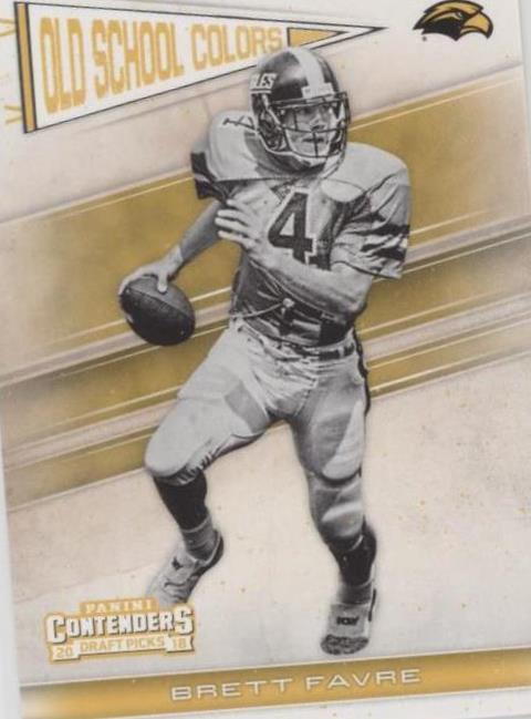 2018 Panini Contenders 选秀 Brett Favre #5