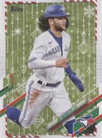 2021 Topps Holiday - Bo Bichette #HW6