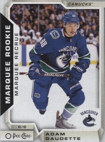 2018-19 O-Pee-Chee - Adam Gaudette #510