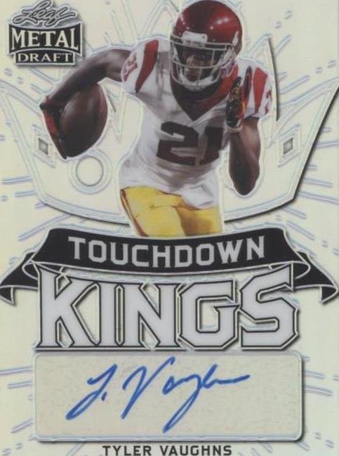 2021 Leaf Metal Draft Tyler Vaughns #TK-TV1