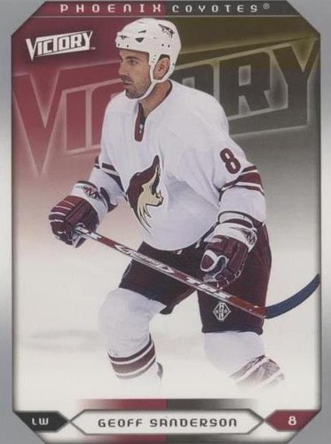 2005-06 Upper Deck Victory - Geoff Sanderson #239