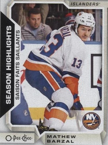 2018-19 O-Pee-Chee - Mathew Barzal #556