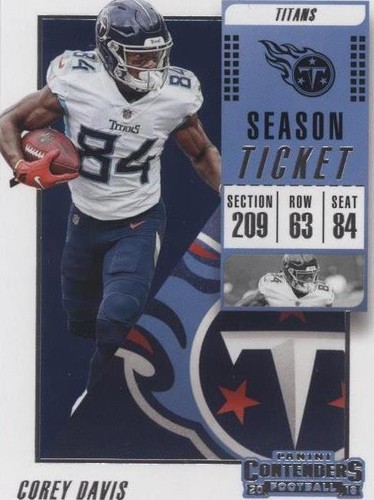 2018 Panini Contenders Corey Davis #5