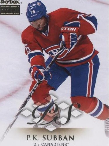 2013-14 Fleer Showcase - P. K. Subban #14