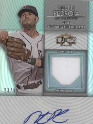 2012 Topps Triple Threads - Dustin Pedroia #TTUAR-41