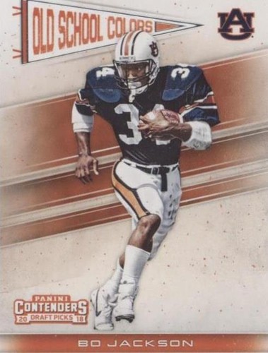 2018 Panini Contenders Draft Picks Bo Jackson #4