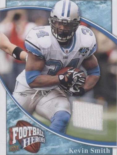 2009 Upper Deck Football Heroes Kevin Smith #RJ-KS