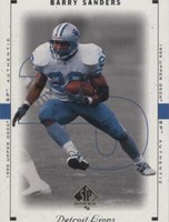 1999 SP Authentic Barry Sanders #28