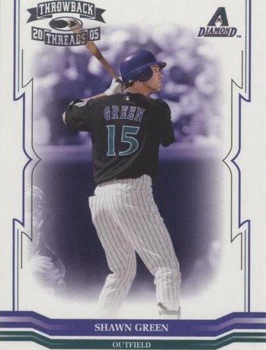 2005 Donruss Throwback Threads - Shawn Green #241