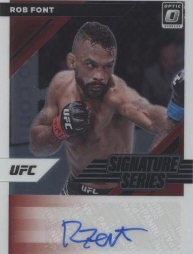 UFC　Optic　ラウル・ロサス　サインカード 2022 Panini Donruss Optic UFC Voices of the Octagon HOLO