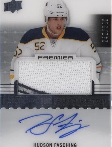 2016-17 Upper Deck Premier - Hudson Fasching #76