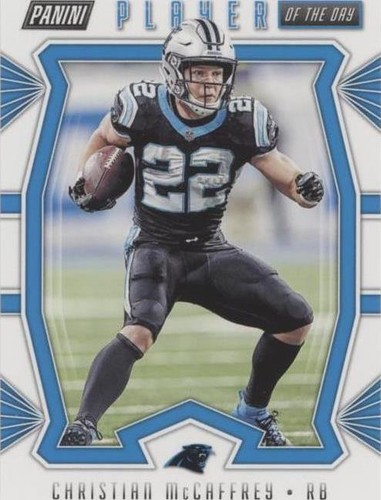2019 Panini Player of the Day Christian McCaffrey #6