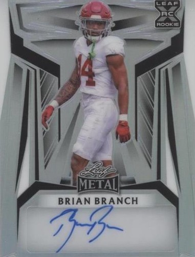 2023 Leaf Metal Brian Branch #BA-BB1