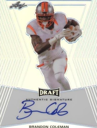 2014 Leaf Metal Draft Brandon Coleman #BA-BC2