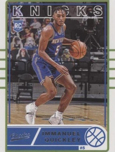 2020-21 Panini Chronicles - Immanuel Quickley #644