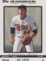 2009 Topps Ticket To Stardom - Joe Crede #40