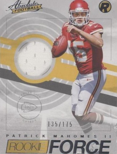 2017 Panini Absolute Patrick Mahomes II #9