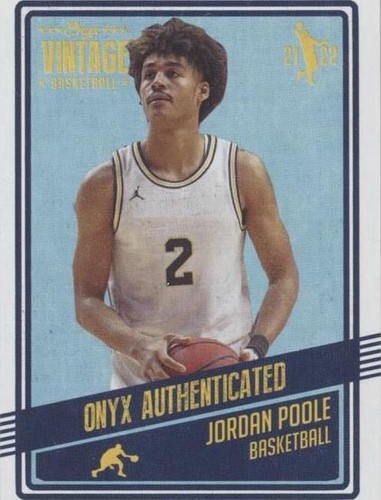 Jordan Poole サインカード /25枚限定 Jordan Poole サインカード /25枚限定
