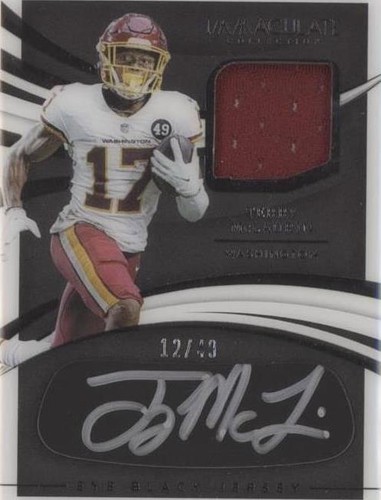2021 Panini Immaculate Collection Terry McLaurin #IEJ-TM