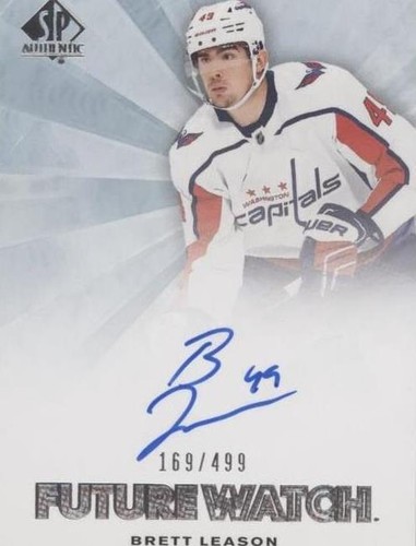 2021-22 SP Authentic - Brett Leason #RFWA-BL