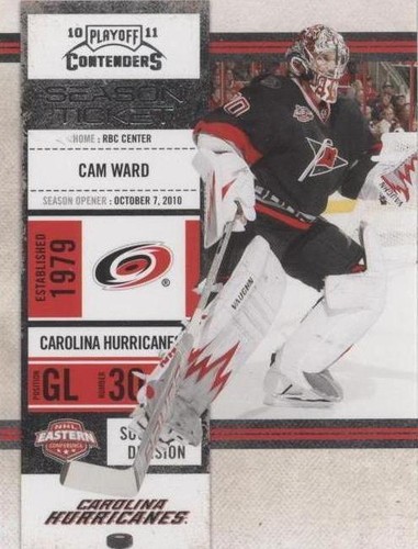 2010-11 Panini Playoff Contenders - Cam Ward #44