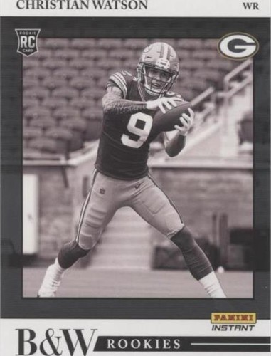 2022 Panini Instant NFL Christian Watson #BW12