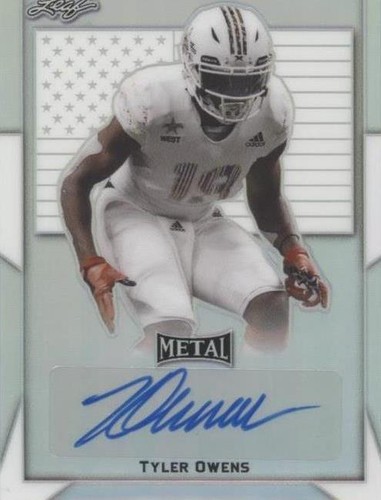 2019 Leaf Metal U.S. Army All-American Bowl Tyler Owens #BA-TO1