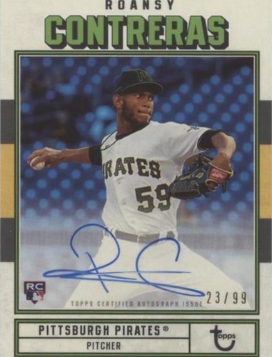 2022 Topps Brooklyn Collection - Roansy Contreras #AC-RC