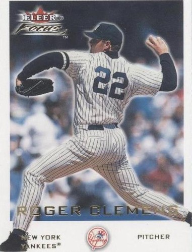 2001 Fleer Focus - Roger Clemens #24