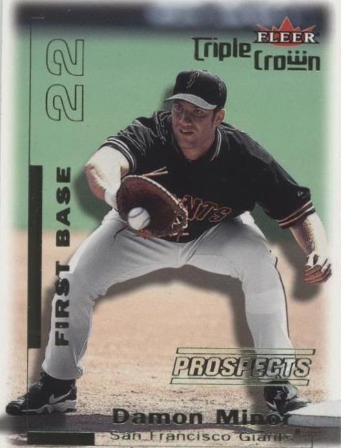 2001 Fleer Triple Crown - Damon Minor #277