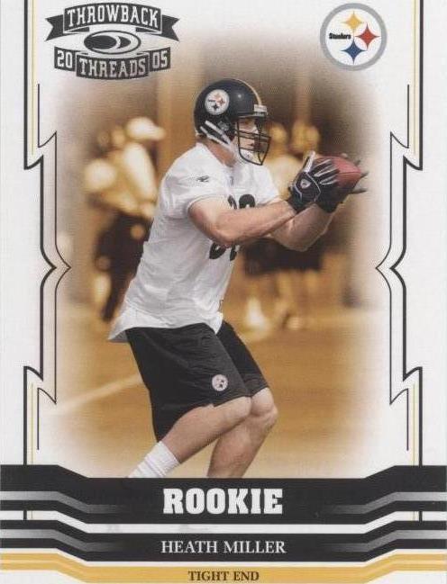 2005 Donruss Throwback Threads Heath Miller #162