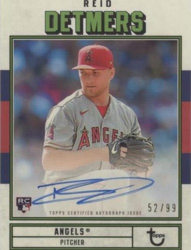 2022 Topps Brooklyn Collection - Reid Detmers #AC-RD