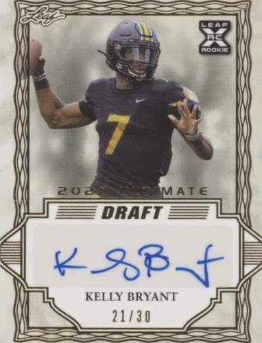 2020 Leaf Ultimate Draft Kelly Bryant #BA-KB1