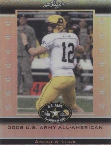 2012 Leaf Metal Draft Andrew Luck #ATA-AL1