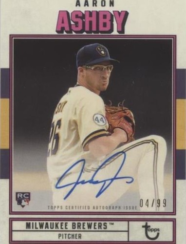 2022 Topps Brooklyn Collection - Aaron Ashby #AC-AA