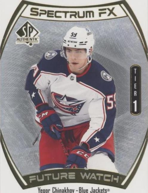 2021-22 Upper Deck SP Authentic - Yegor Chinakhov #S-47