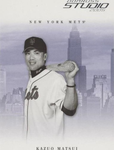 2005 Donruss Studio - Kazuo Matsui #182