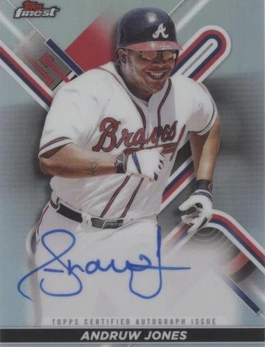 2022 Topps Finest - Andruw Jones #FA-AJO
