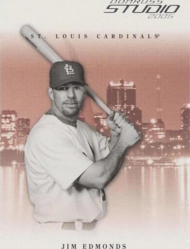 2005 Donruss Studio - Jim Edmonds #261