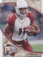 2009 Upper Deck Football Heroes Larry Fitzgerald #57