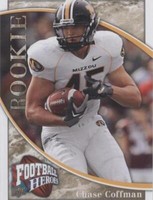 2009 Upper Deck Football Heroes Chase Coffman #120