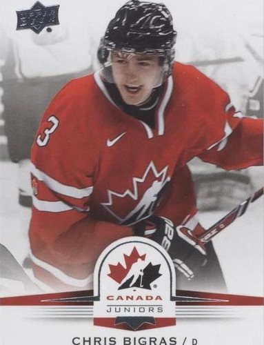 2014 Upper Deck Team Canada Juniors - Chris Bigras #109