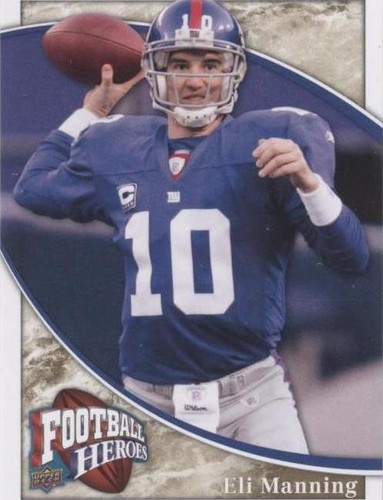 2009 Upper Deck Football Heroes Eli Manning #43