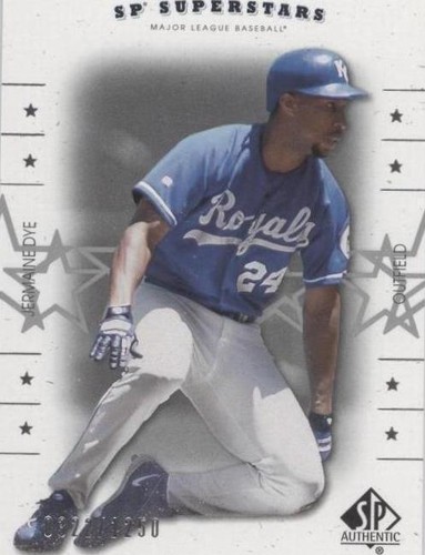 2001 SP Authentic - Jermaine Dye #163