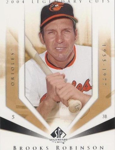 2004 SP Legendary Cuts - Brooks Robinson #14