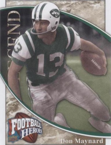 2009 Upper Deck Football Heroes Don Maynard #225