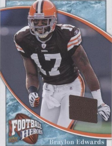 2009 Upper Deck Football Heroes Braylon Edwards #RJ-BE