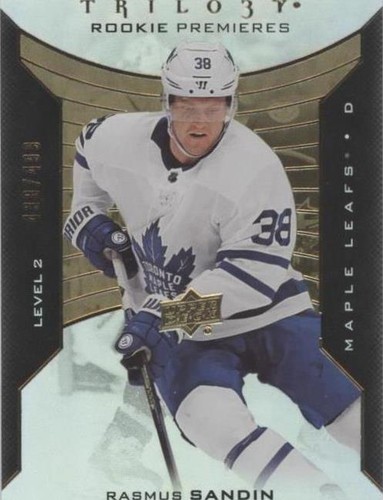 2019-20 Upper Deck Trilogy - Rasmus Sandin #97